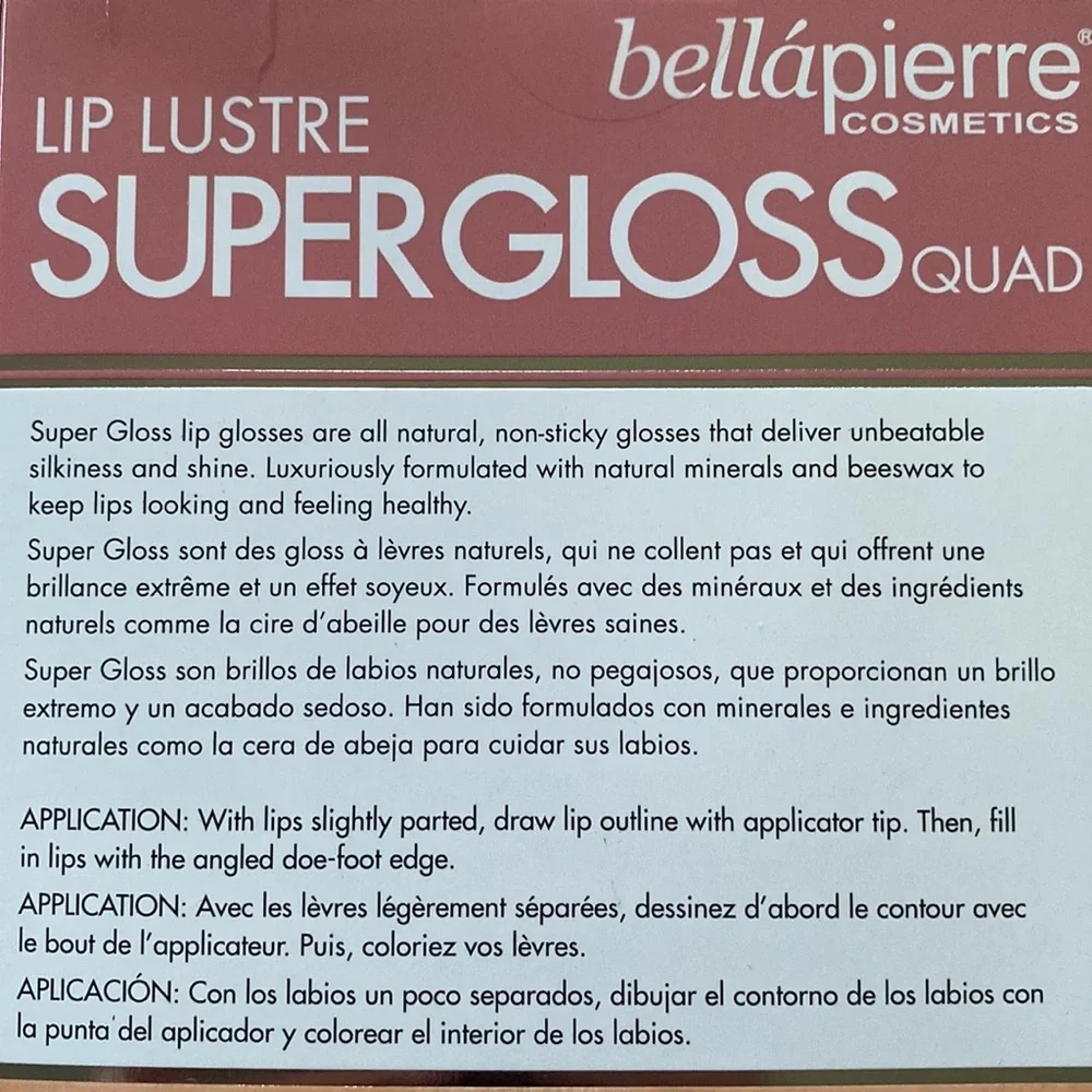 Bellapierre supergloss box of 4